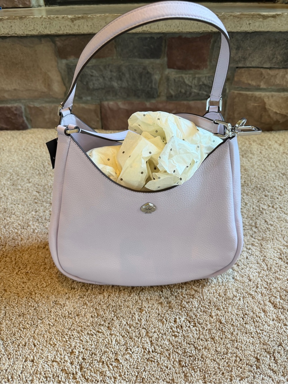 NWT Kate Spade Kayla large pebbled bag!
